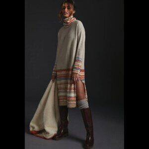Daily Practice by Anthropologie Turtleneck Sweater Dress